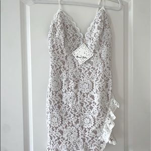 Perfect white mini dress